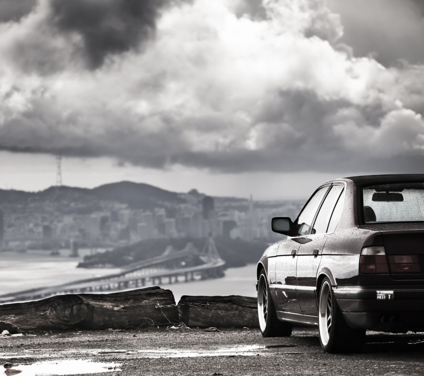 Bmw E34 wallpaper 1440x1280