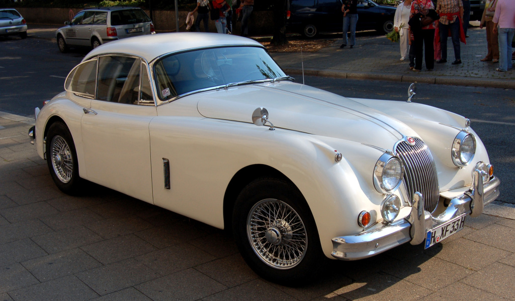 Jaguar XK 140 wallpaper 1024x600