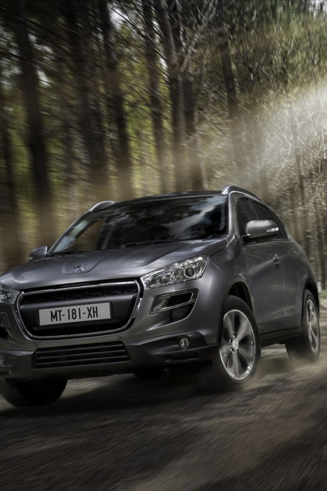 Das Peugeot 4008 Wallpaper 640x960