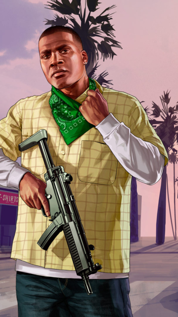 Fondo de pantalla Gta 5 360x640