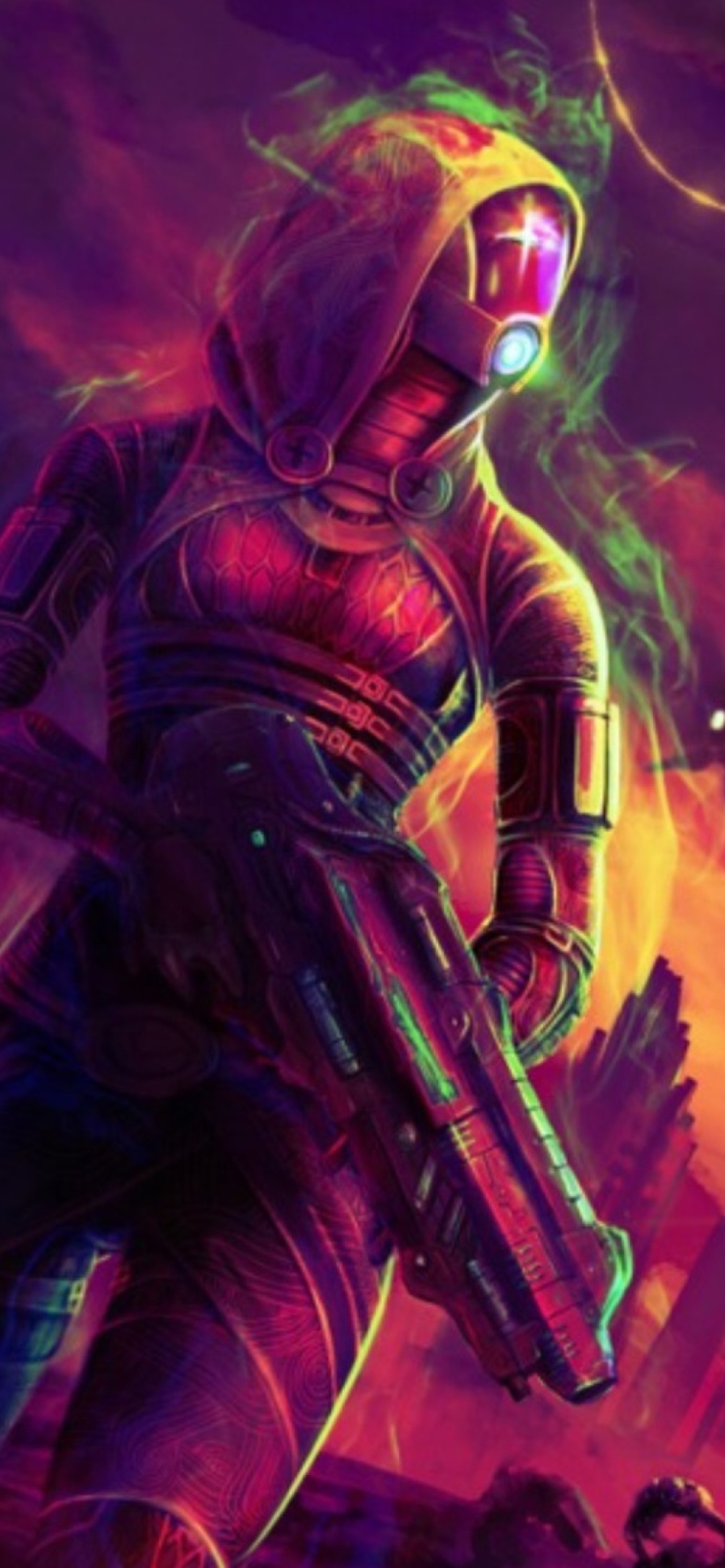 Mass Effect Wallpaper for iPhone XR