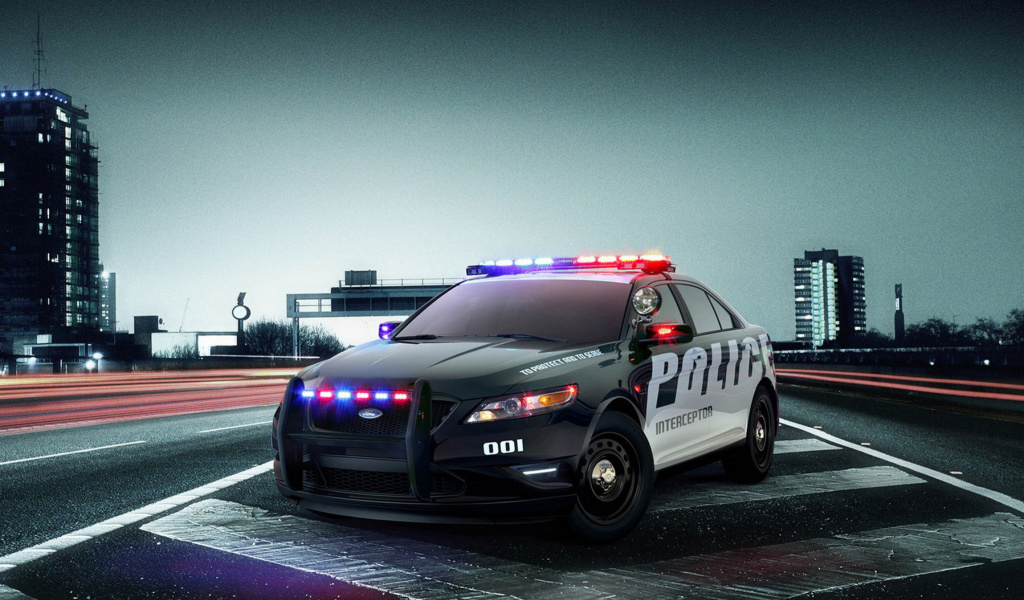 Fondo de pantalla Ford Police Interceptor 2016 1024x600