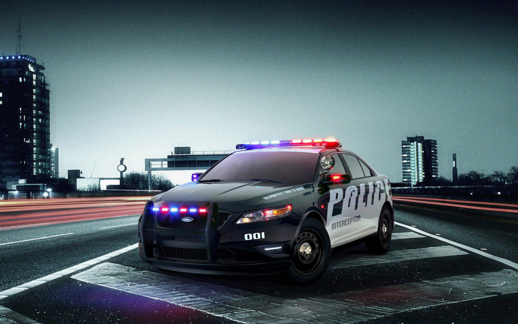 Das Ford Police Interceptor 2016 Wallpaper 1680x1050