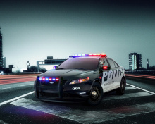 Ford Police Interceptor 2016 wallpaper 220x176
