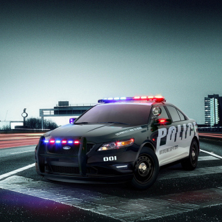 Ford Police Interceptor 2016 papel de parede para celular para iPad Air