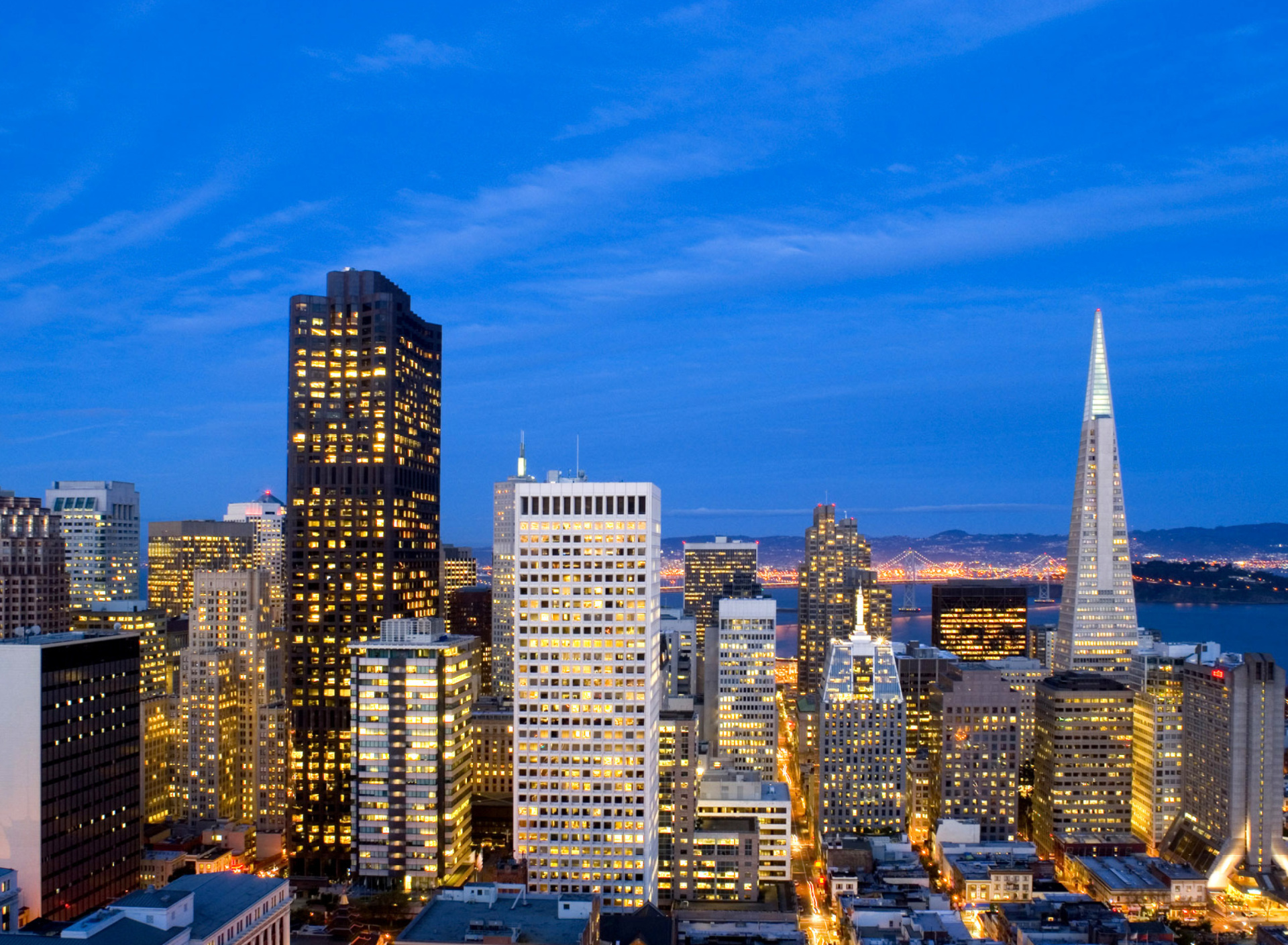 Обои San Francisco Skyline 1920x1408