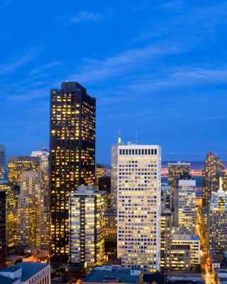 San Francisco Skyline - Obrázkek zdarma pro Nokia X3