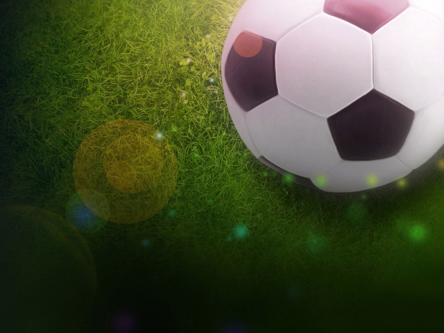 Das Soccer Ball Wallpaper 640x480