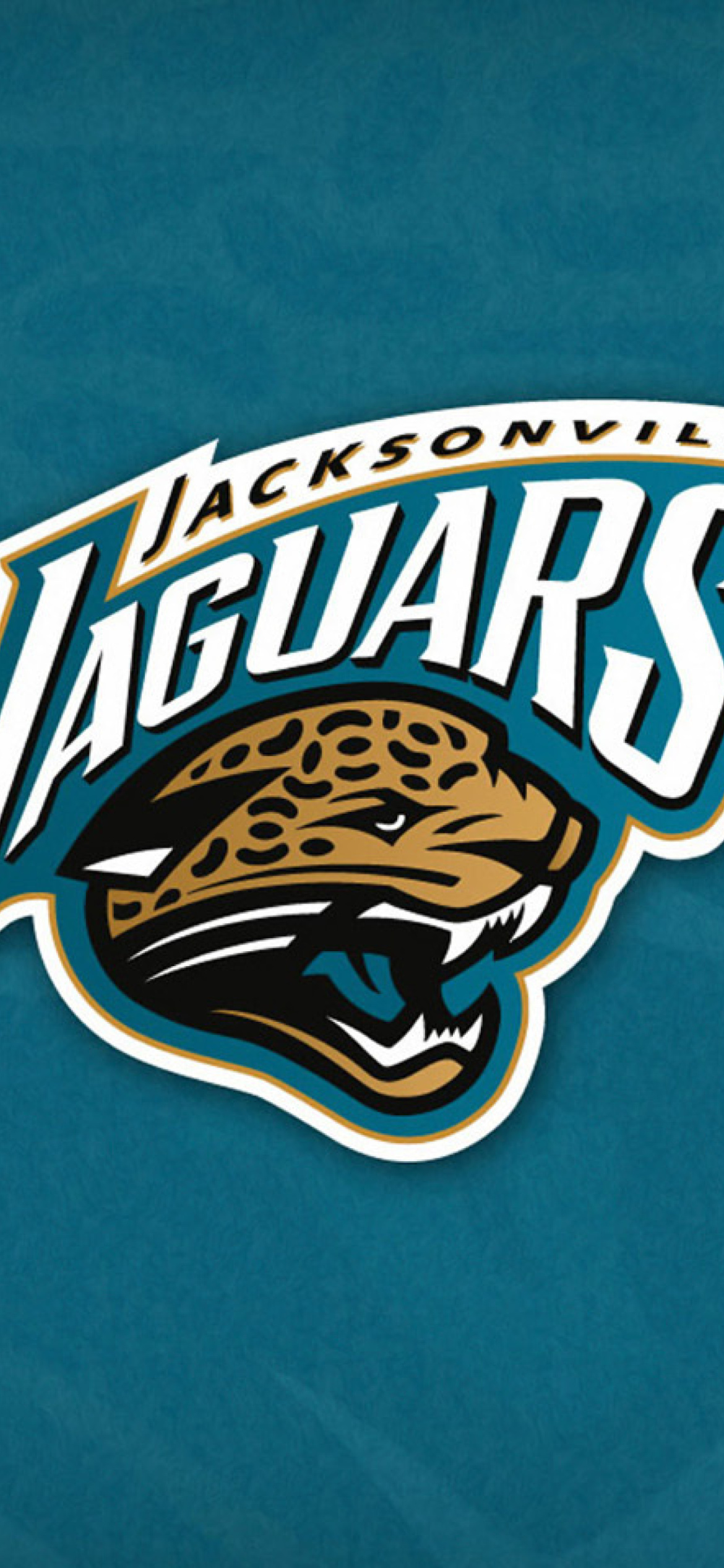 Das Jacksonville Jaguars HD Logo Wallpaper 1170x2532