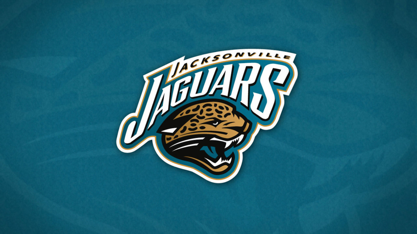 Sfondi Jacksonville Jaguars HD Logo 1366x768