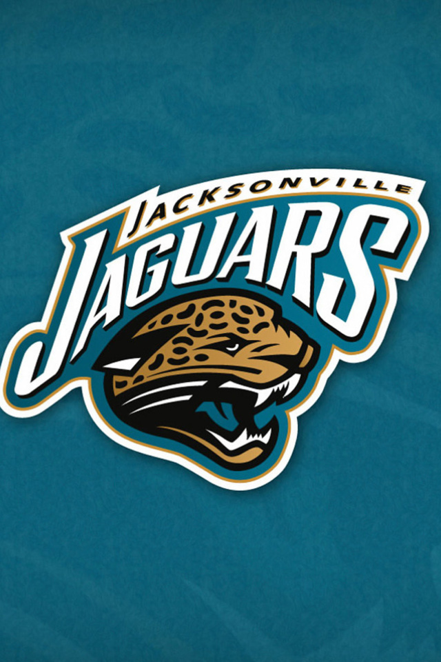 Jacksonville Jaguars HD Logo wallpaper 640x960