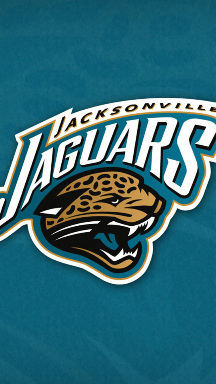 Das Jacksonville Jaguars HD Logo Wallpaper 750x1334