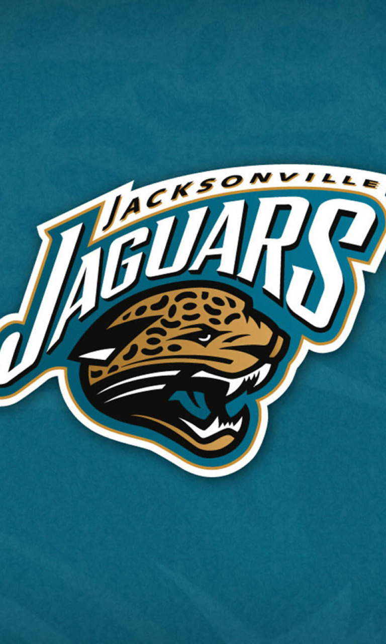 Sfondi Jacksonville Jaguars HD Logo 768x1280