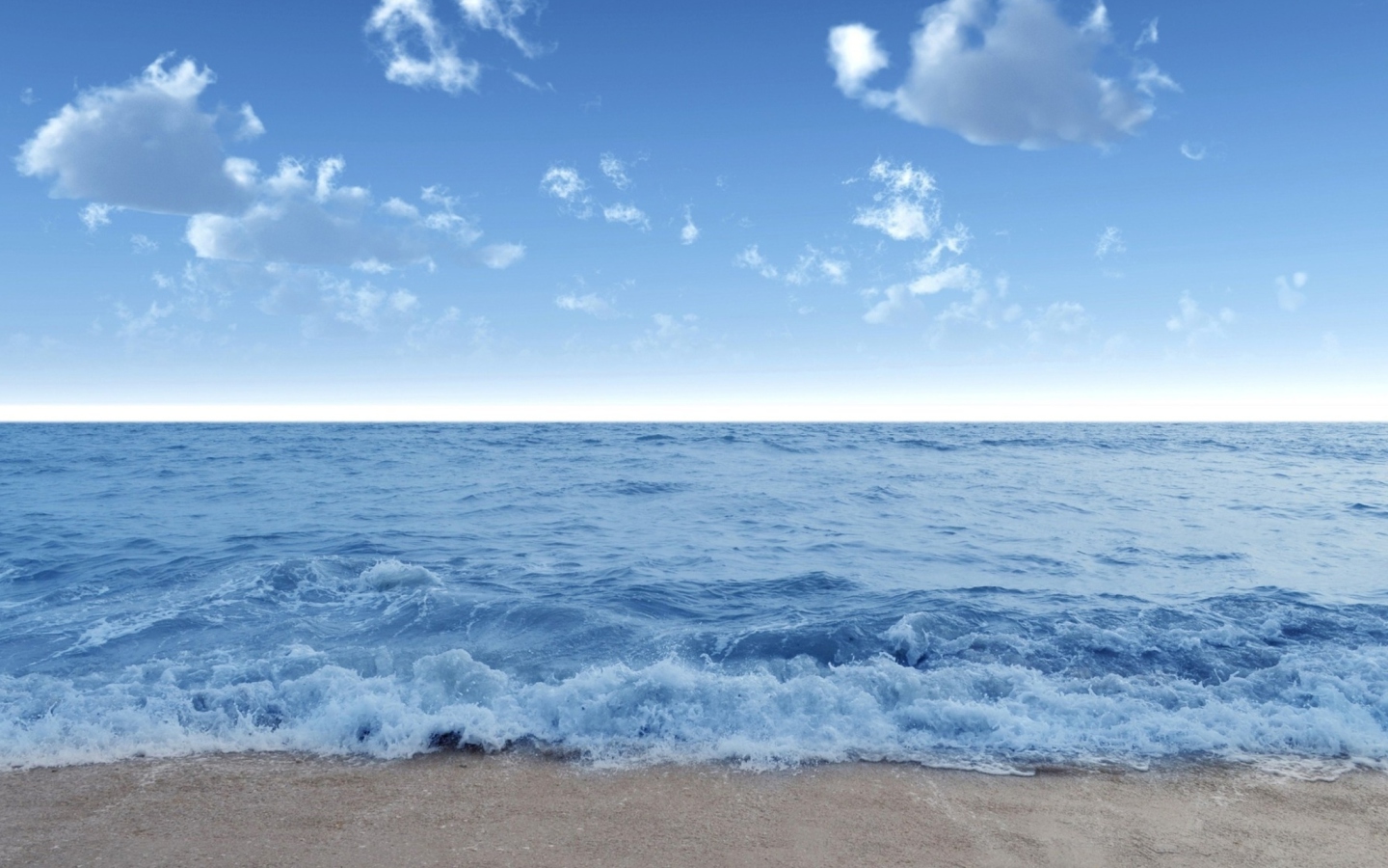 Fondo de pantalla Blue Sea 1440x900