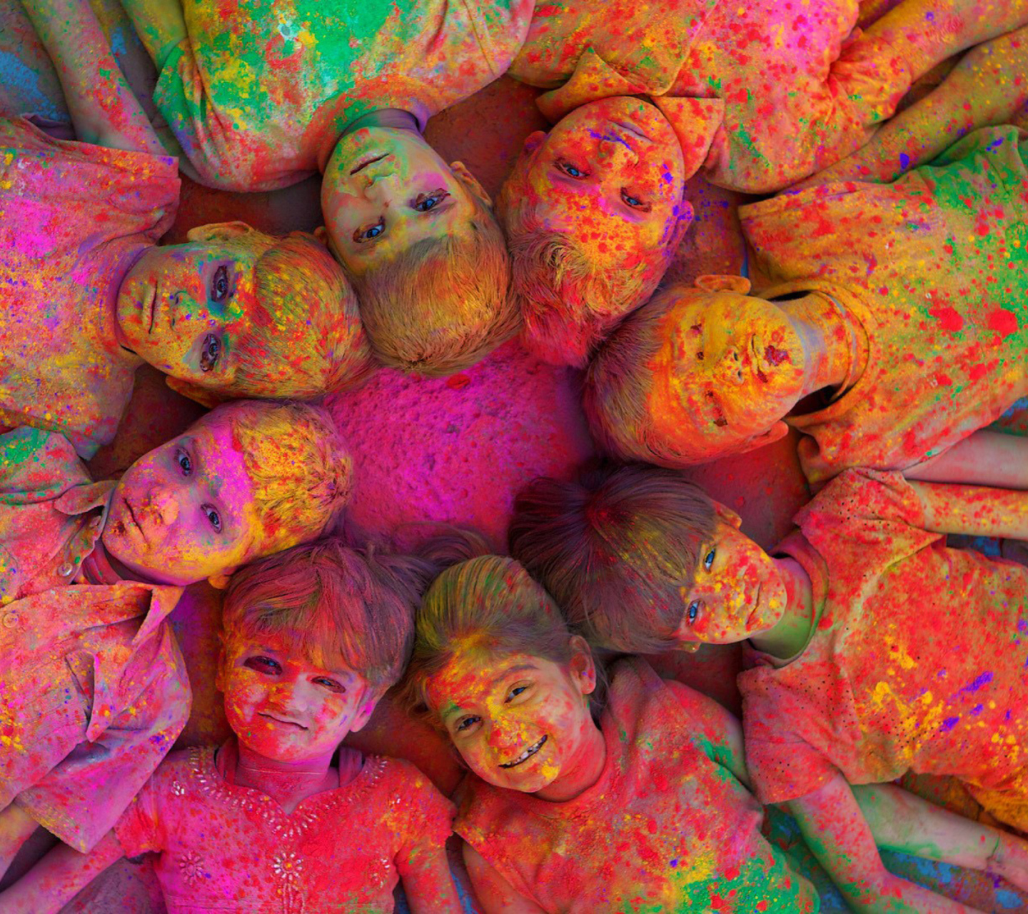 Indian Holi Festival wallpaper 1440x1280