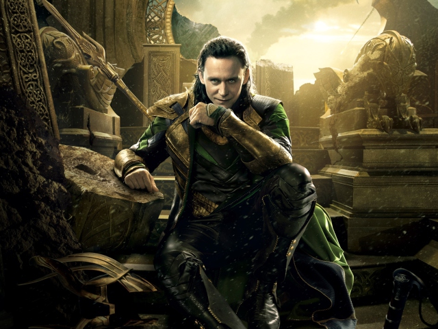 Обои Loki In Thor 2 640x480