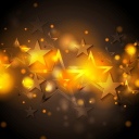 Shiny Stars wallpaper 128x128