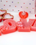 Обои Valentines Day Candles Scents 128x160