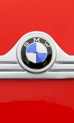 Fondo de pantalla BMW Logo 240x400