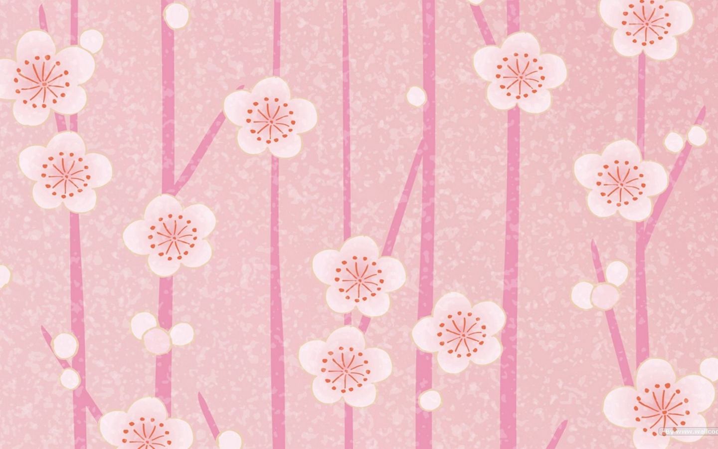 Sfondi Pink Flowers Wallpaper 1440x900