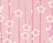 Das Pink Flowers Wallpaper Wallpaper 176x144