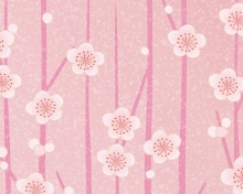 Pink Flowers Wallpaper wallpaper 220x176