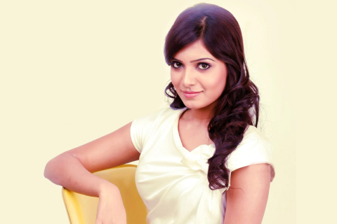 Обои Samantha Ruth Prabhu 480x320