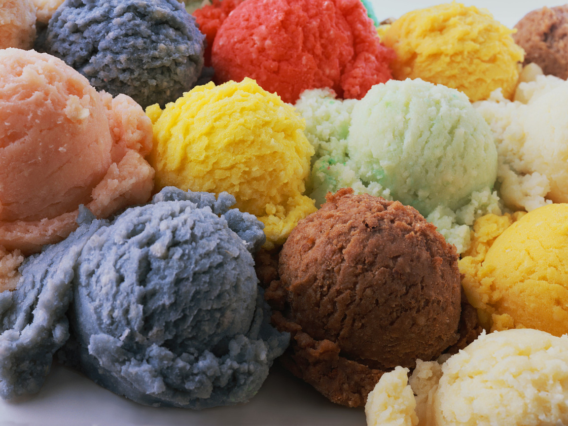 Das Colored Icecream Wallpaper 1152x864