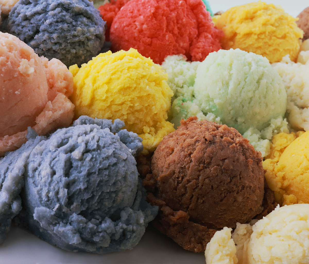 Das Colored Icecream Wallpaper 1200x1024