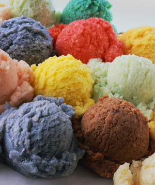 Colored Icecream sfondi gratuiti per iPhone 6 Plus