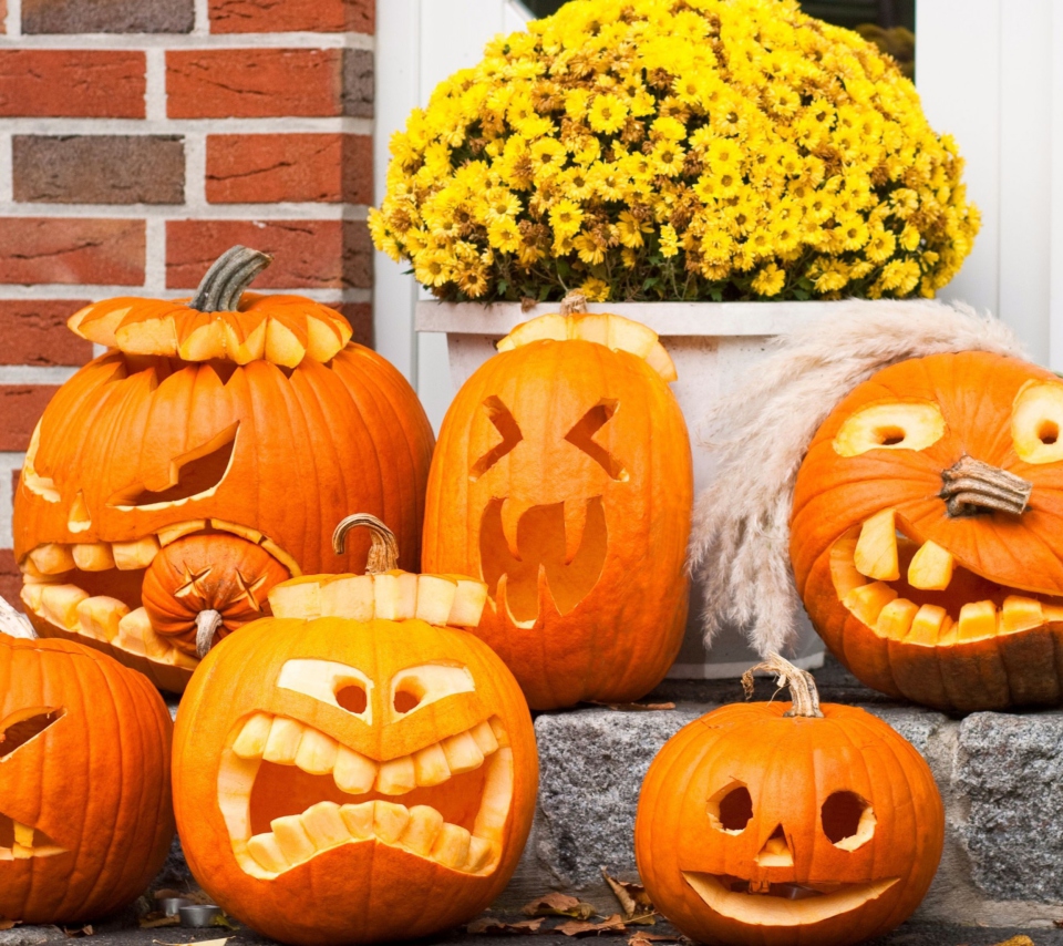 Halloween Pumpkin wallpaper 960x854