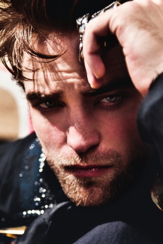 Robert Pattinson 2012 wallpaper 320x480