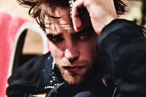 Robert Pattinson 2012 wallpaper 480x320