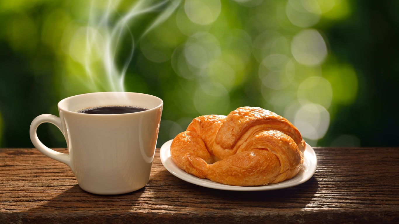 Обои Morning coffee 1366x768