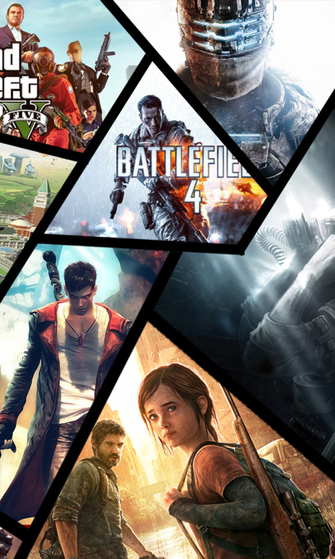 Xbox Games wallpaper 480x800