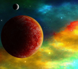 Colorful Space sfondi gratuiti per iPad mini 2