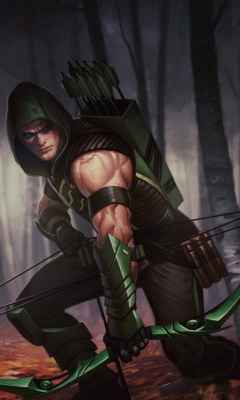 Sfondi Green Arrow 240x400