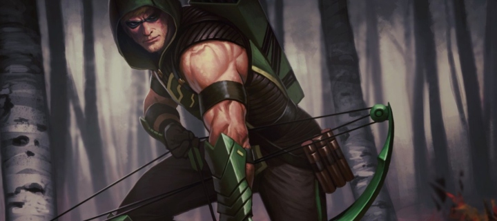 Green Arrow wallpaper 720x320