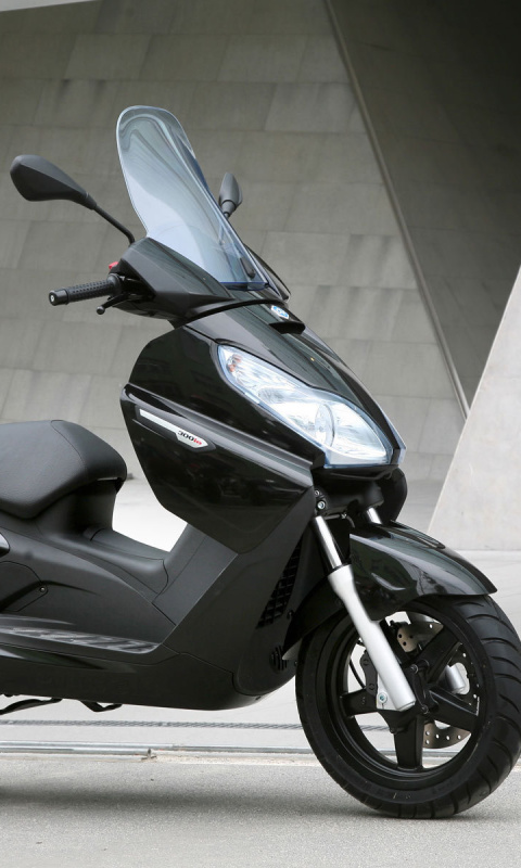 Das Scooter Piaggio X7 Wallpaper 480x800