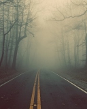 Foggy Road screenshot #1 128x160