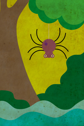 Screenshot №1 pro téma Cute Spider 320x480
