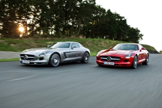 Free Mercedes Benz Sls Amg Picture for Android, iPhone and iPad