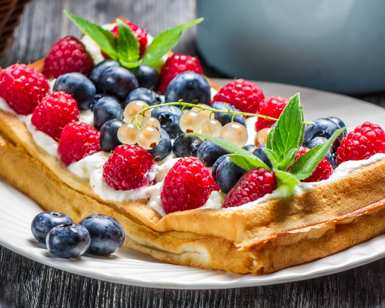 Belgian Waffles wallpaper 1280x1024