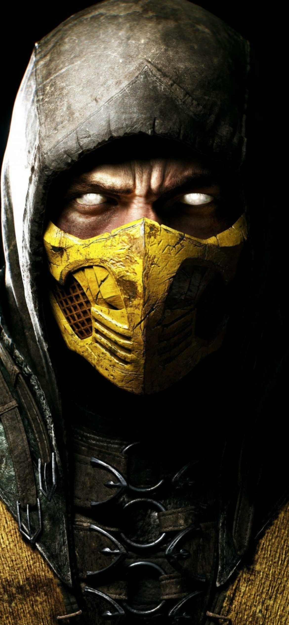 Das Scorpion In Mortal Kombat X Wallpaper 1170x2532