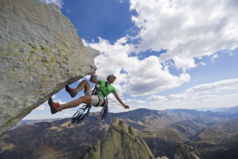 Rock Climbing wallpaper 480x320