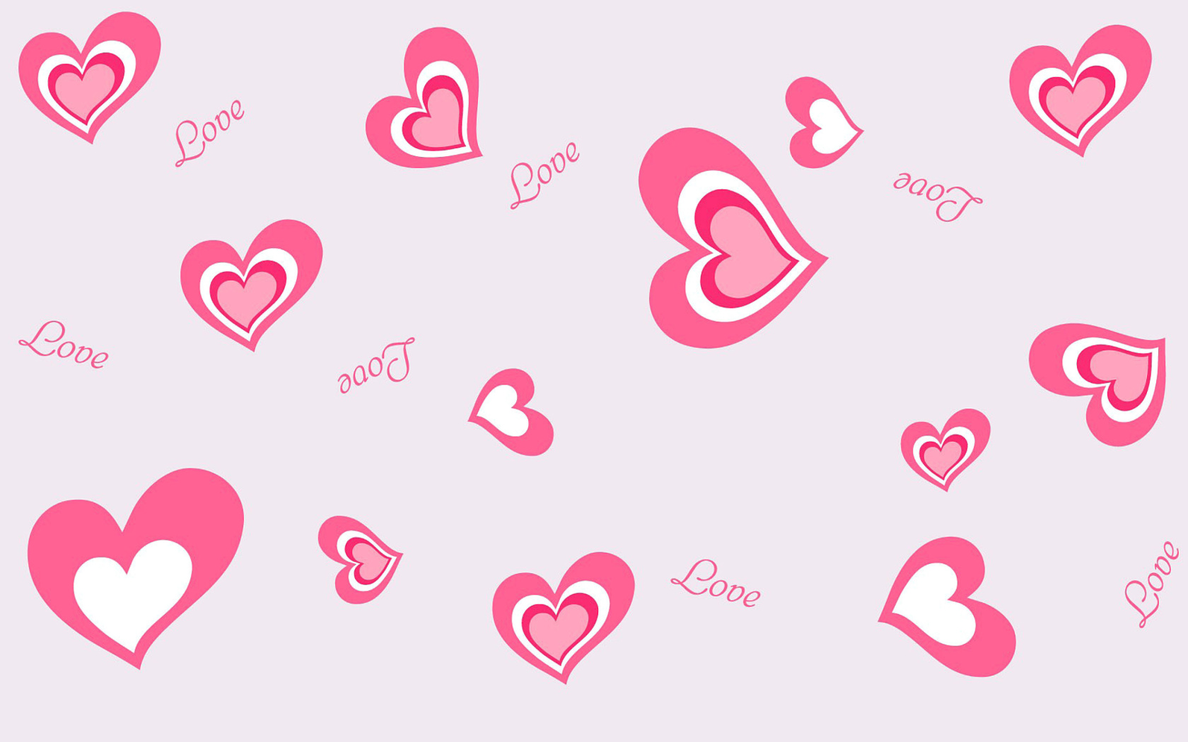 Обои Sweet Hearts 1680x1050