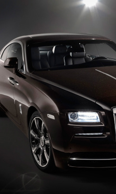 Fondo de pantalla Rolls Royce Wraith 240x400