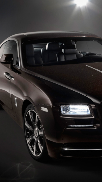 Обои Rolls Royce Wraith 360x640