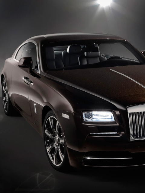 Rolls Royce Wraith wallpaper 480x640