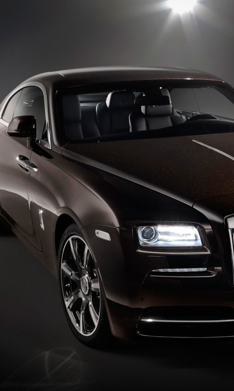 Fondo de pantalla Rolls Royce Wraith 480x800